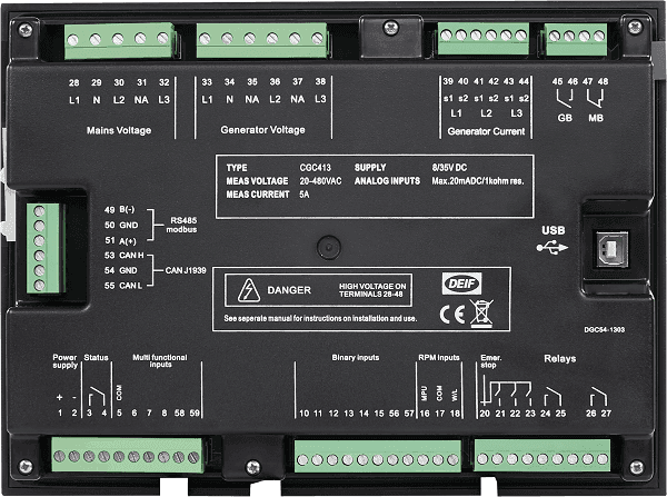 Genset Control – CGC 400 3