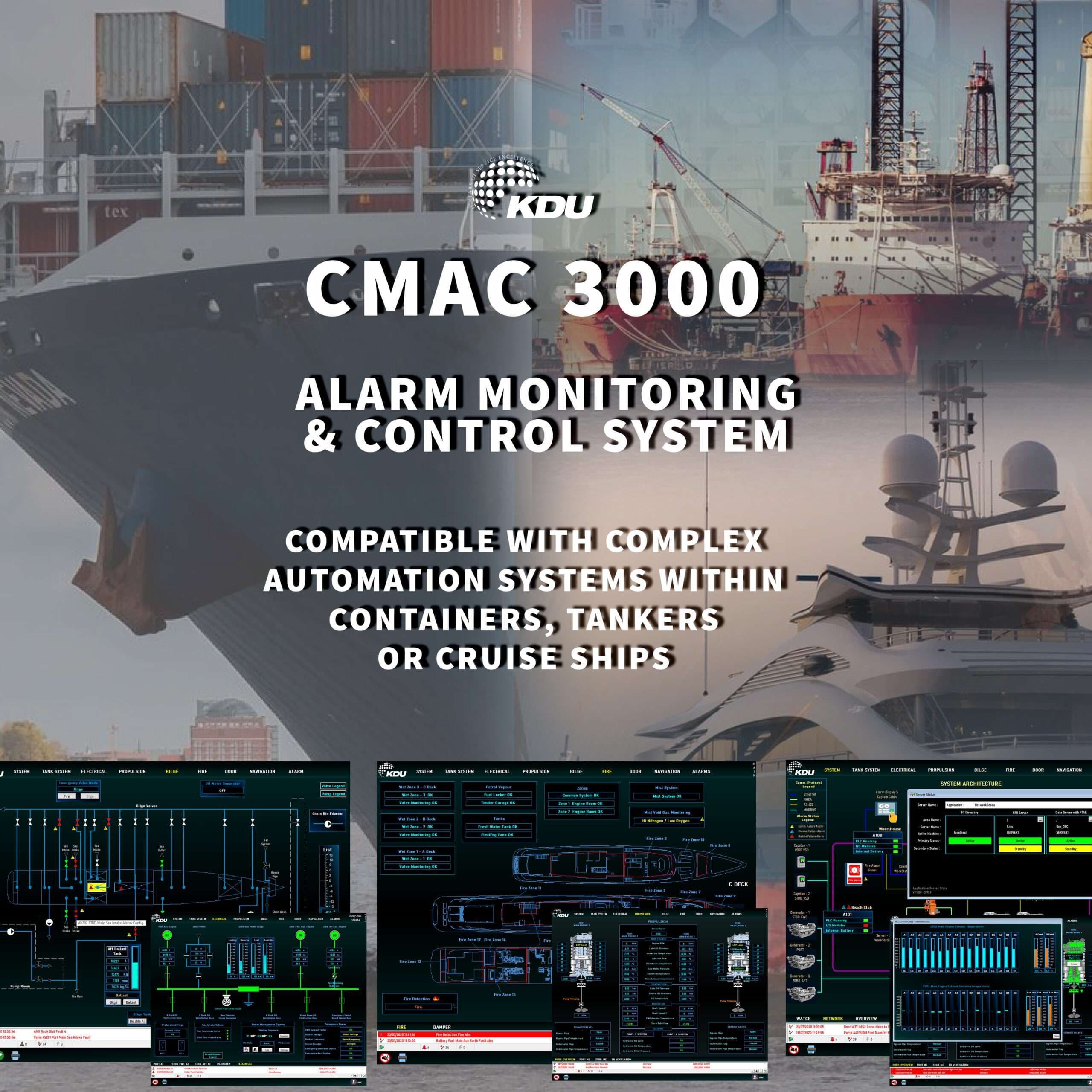 CMAC 3000 Vessel Management System