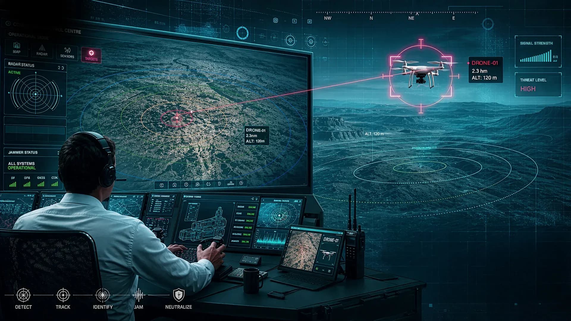 Anti-Drone Simulator