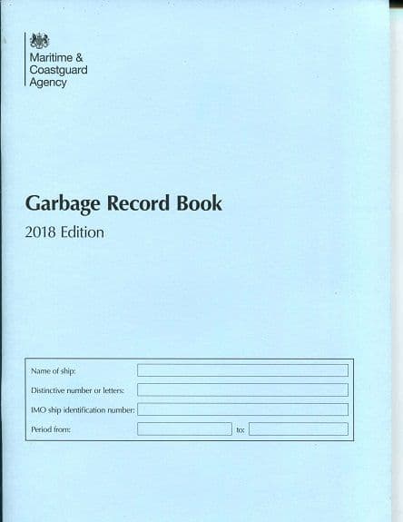 Garbage Record Book Pt. 1 (All Ships)