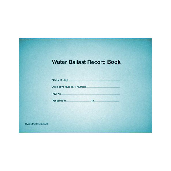 Water Ballast Record Book